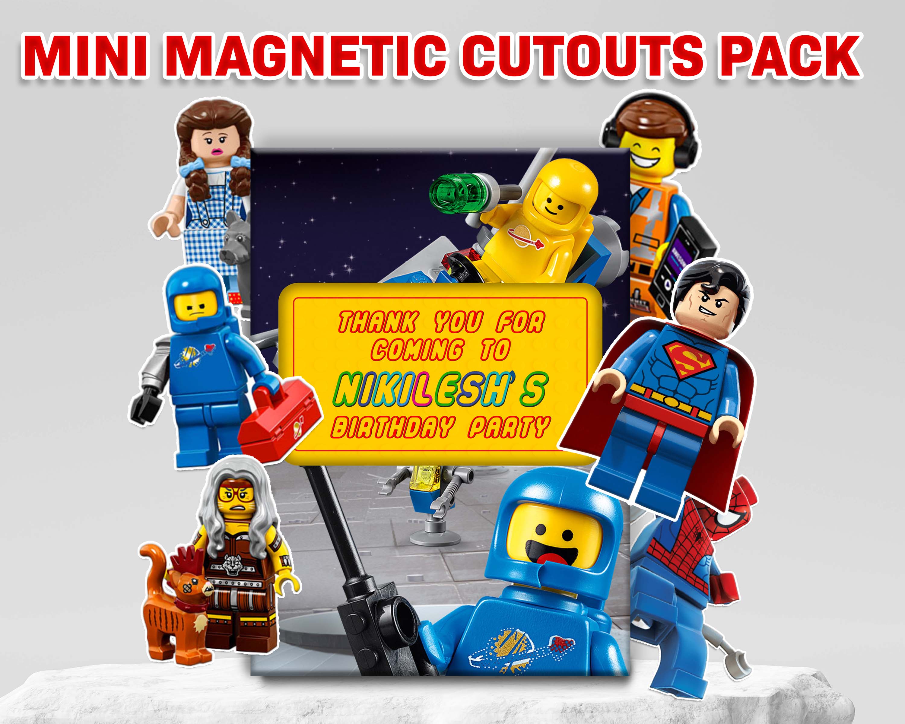 Lego Theme Mini Magnetic Return Gift Pack