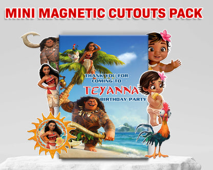 Moana Theme Mini Magnetic Return Gift Pack