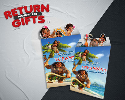 Moana Theme Mini Magnetic Return Gift Pack