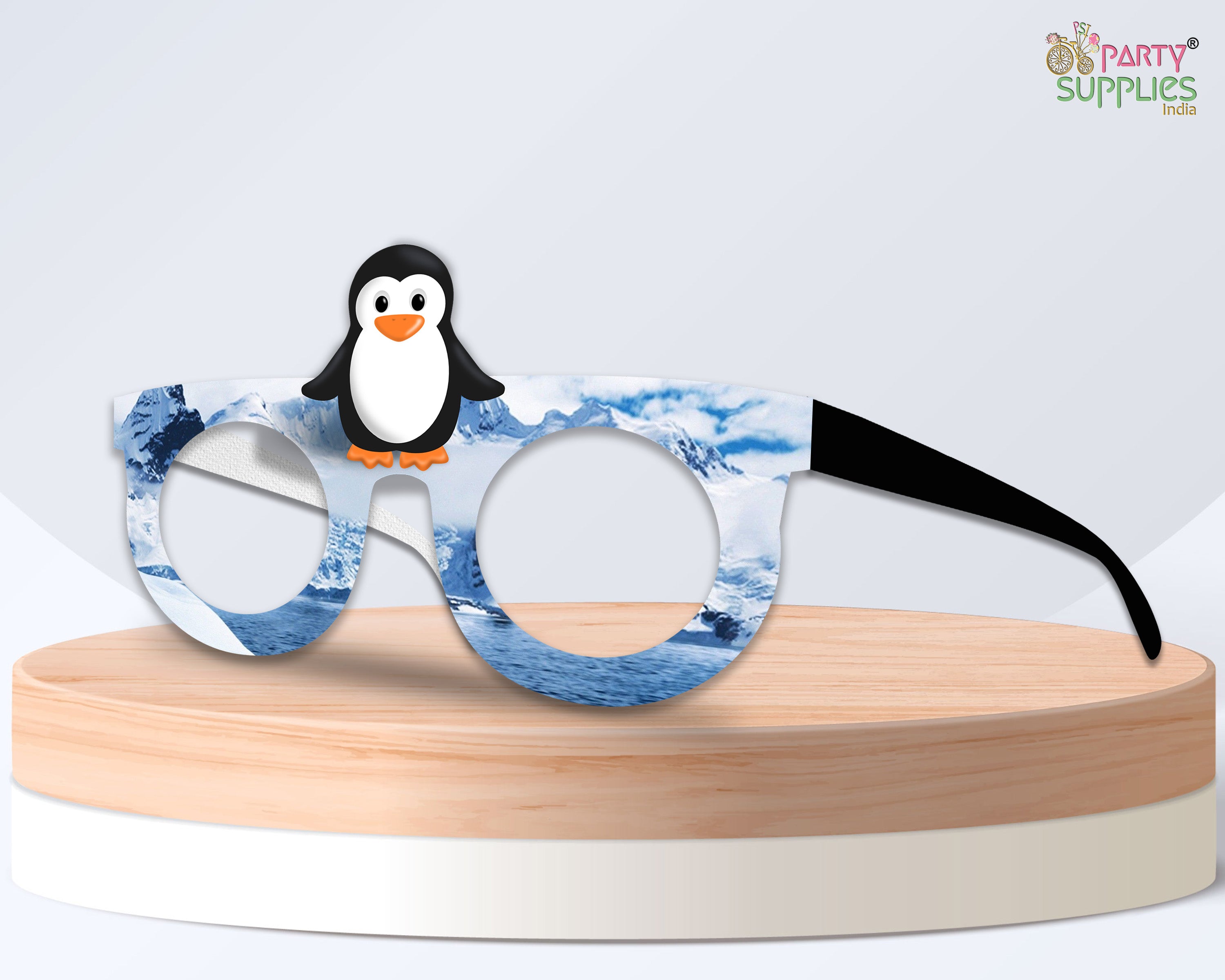 Penguin  theme Birthday Party glasses