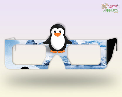 Penguin  theme Birthday Party glasses