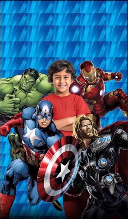 Avengers Theme E-Video Invite