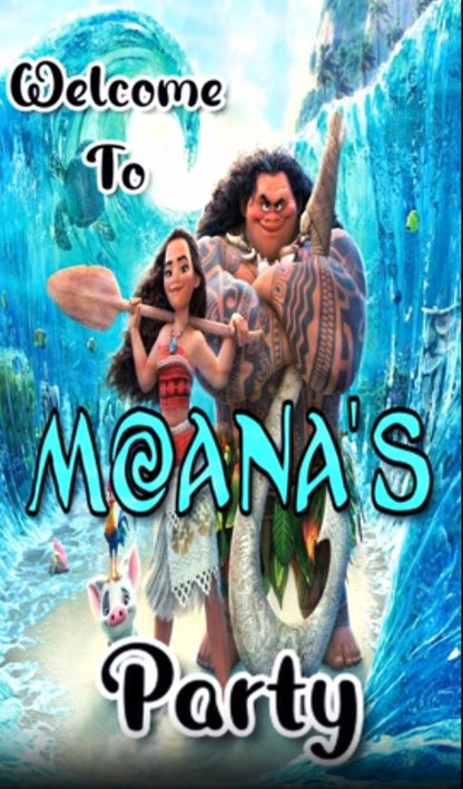 Moana Theme E-Video Invite