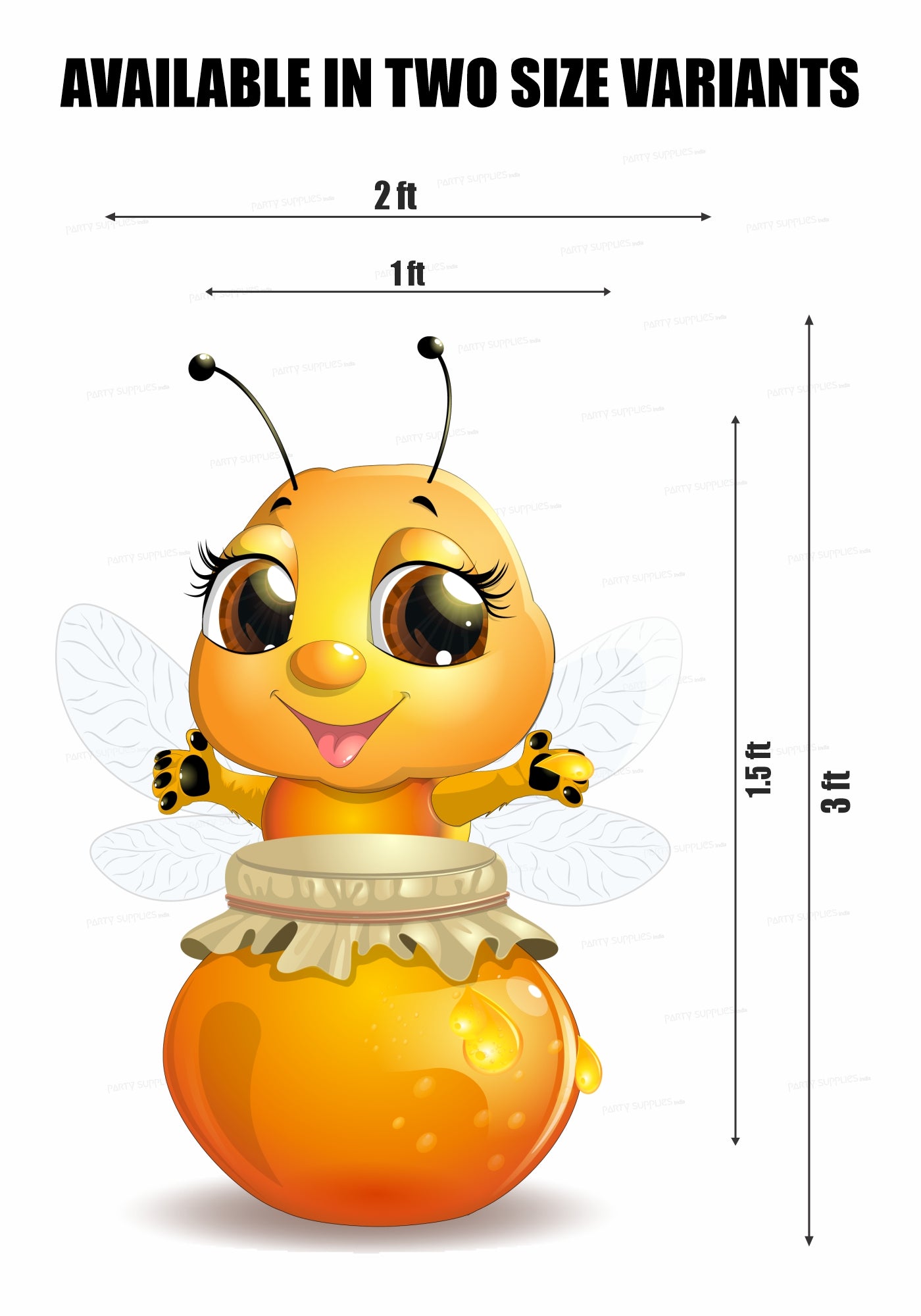 Bumble Bee Theme Cutout BMB-12