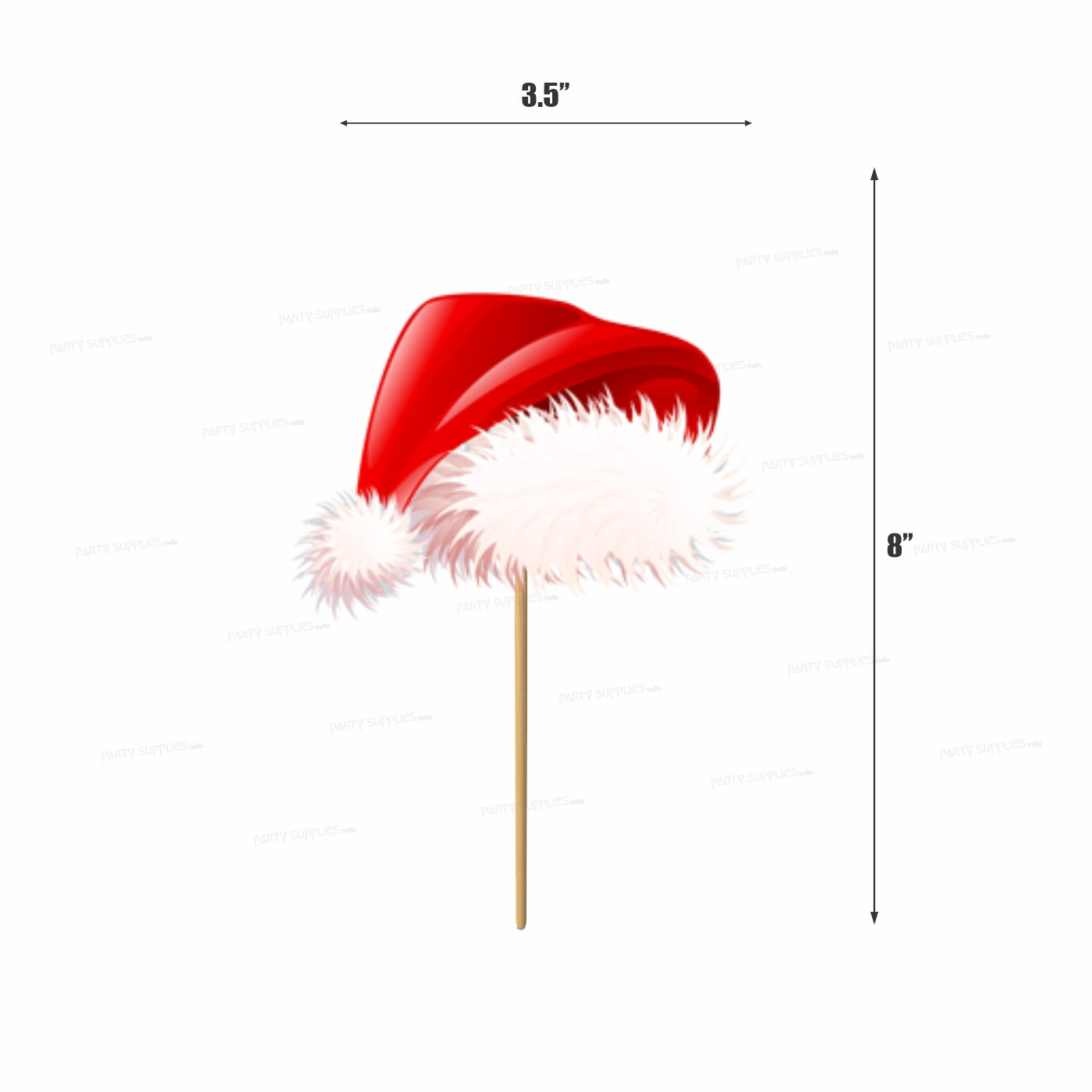 PSI Christmas Theme Cup Cake Topper - 01