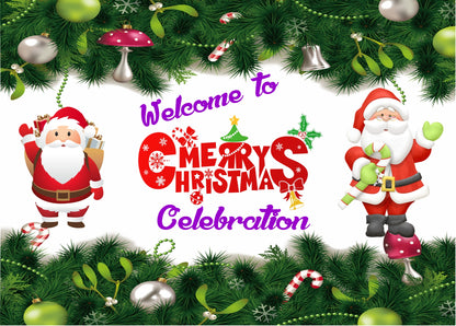 PSI Christmas Theme Welcome Board - 02