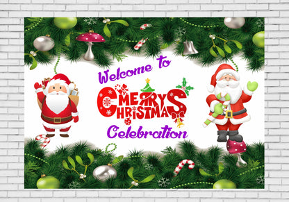 PSI Christmas Theme Welcome Board - 02