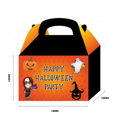 Halloween Theme Goodie Return Boxes