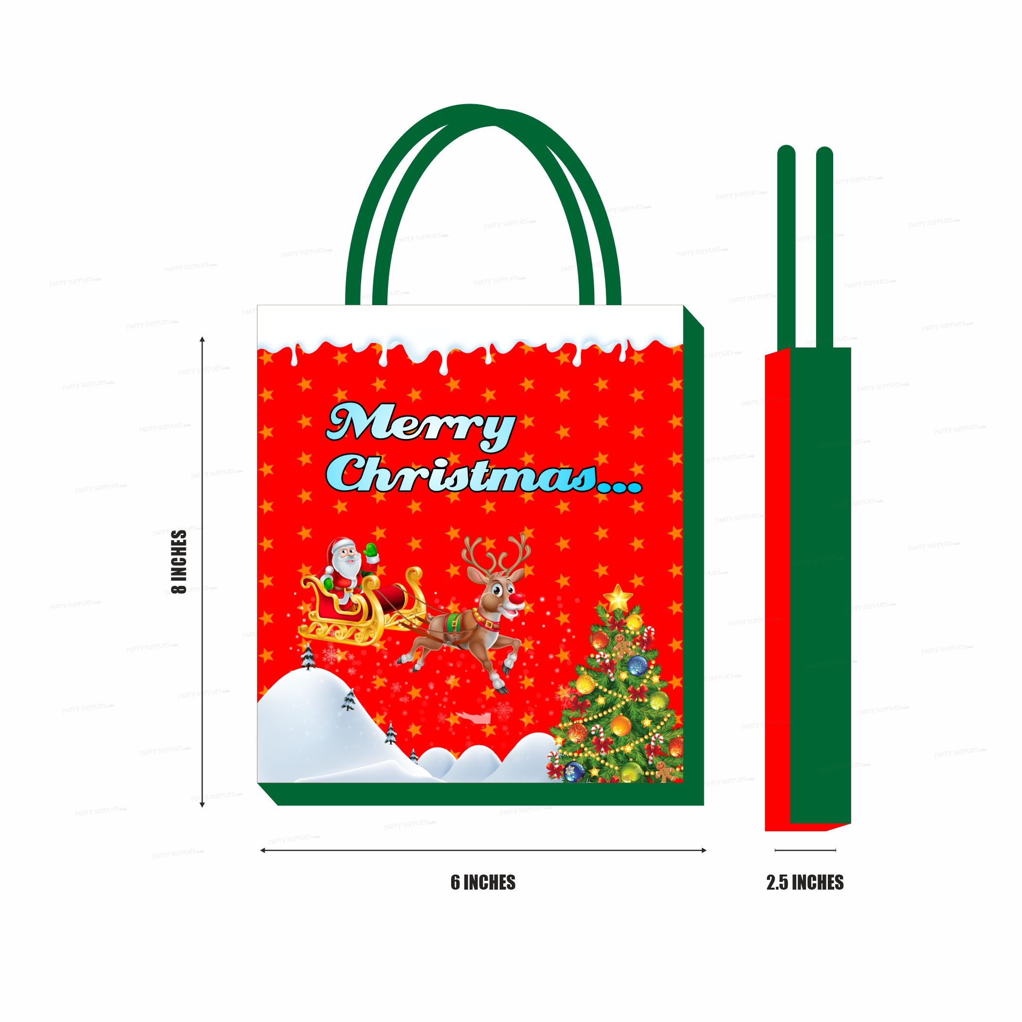 PSI Christmas Theme Return Gift Bag