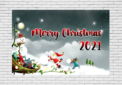 PSI Christmas Theme Backdrop - 04