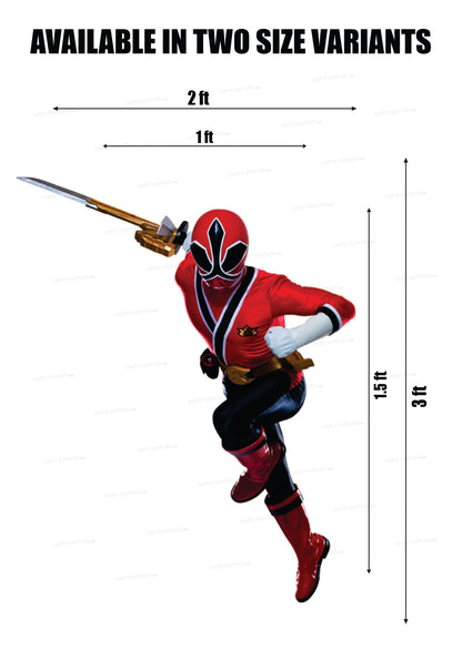 Power Rangers Theme Cutout PWR-06