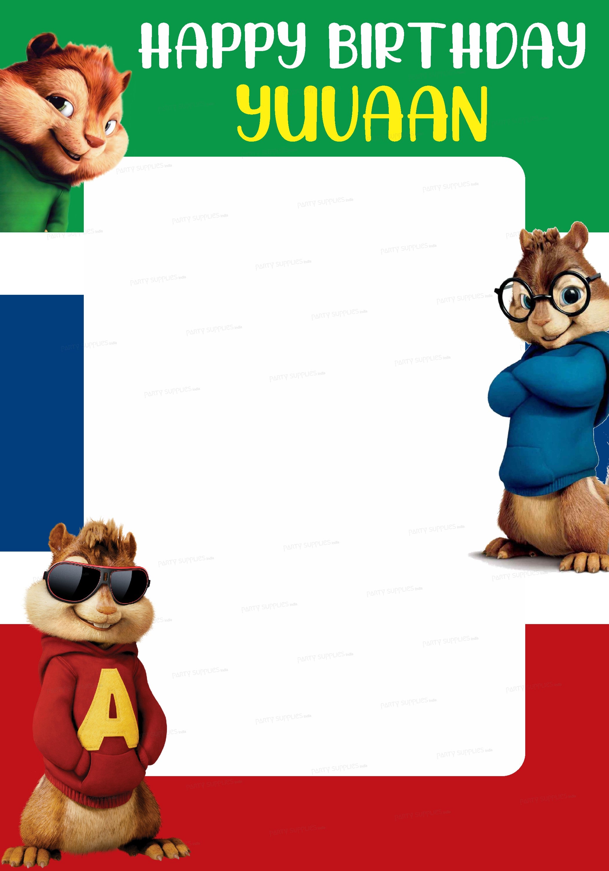 Alvin and Chipmunks Theme Customized PhotoBooth