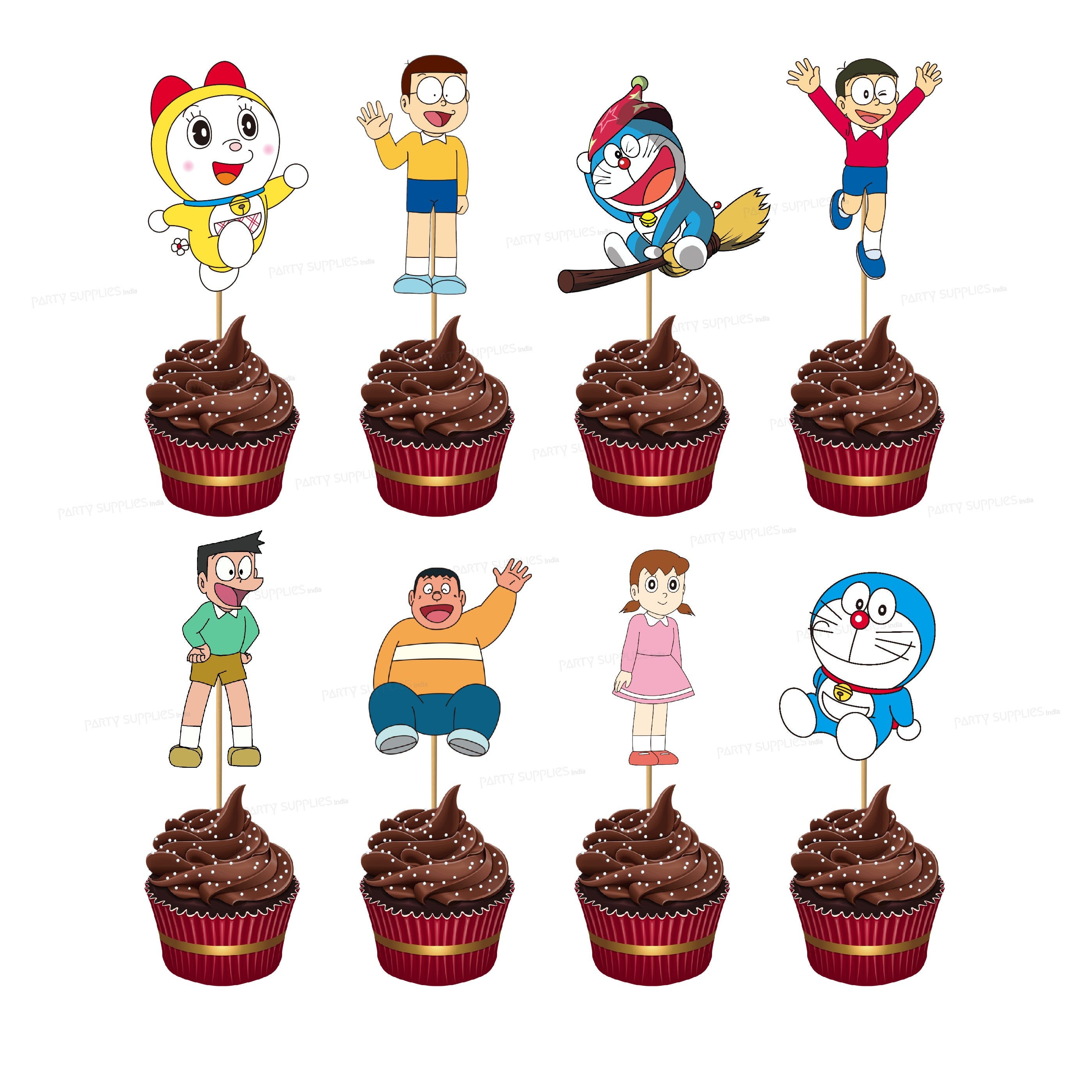 Doremon Dorami Cake | Cupcake cakes, Cake, Desserts
