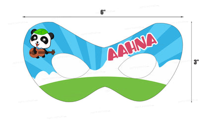 Baby Bus Theme Personalized Eye Mask