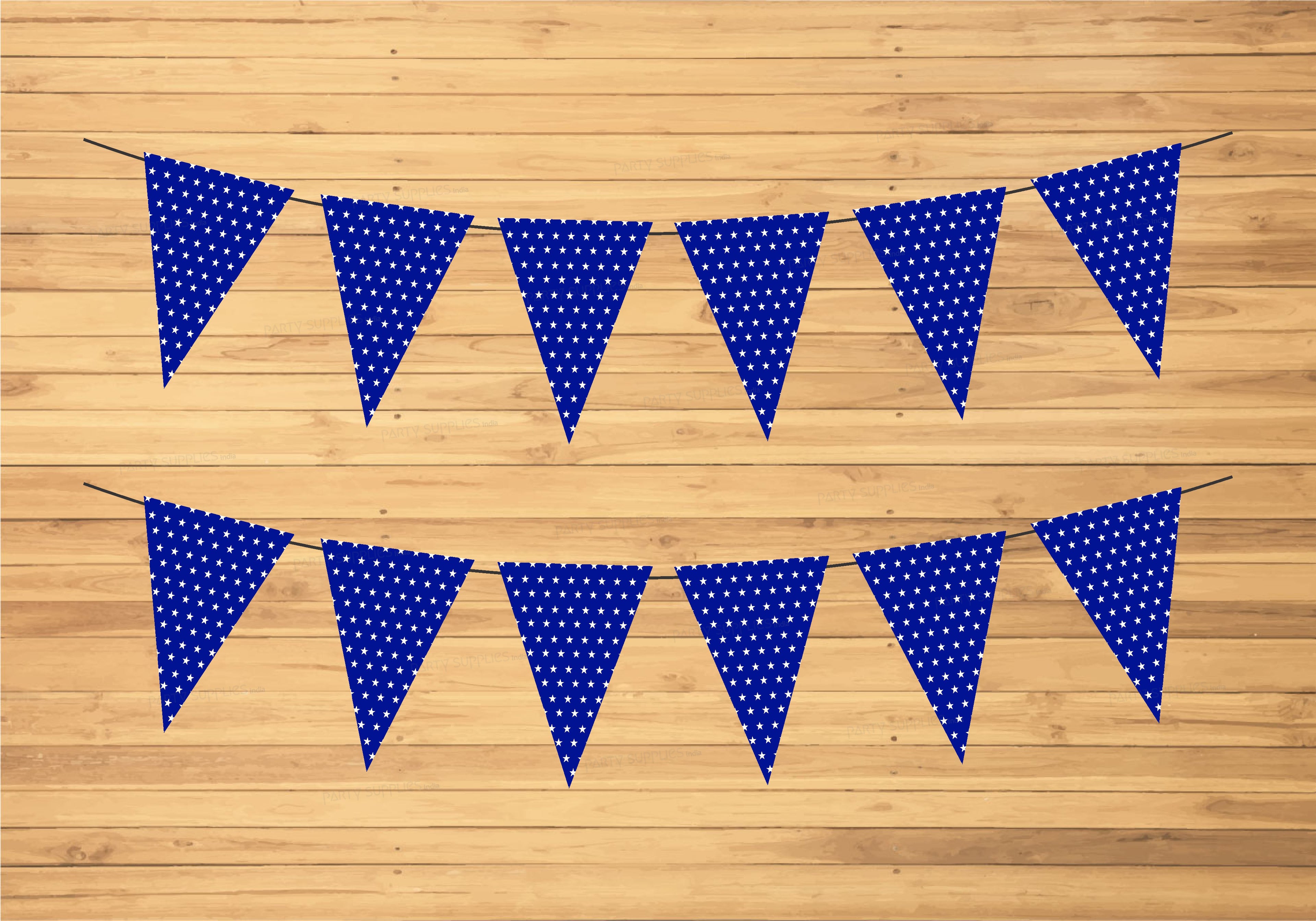 Twinkle Twinkle Little Star Boy Theme Flag Bunting