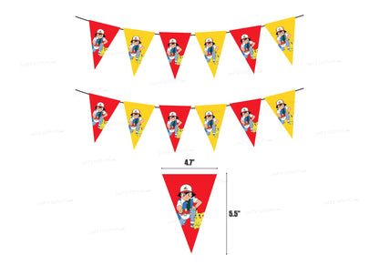 Pokemon Theme Flag Bunting