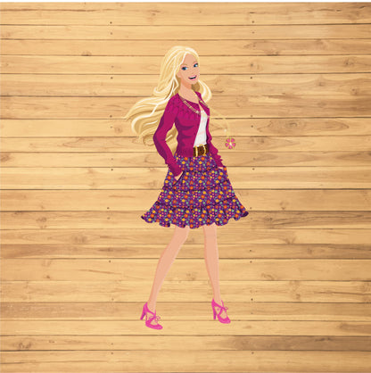 Barbie Theme Cutout BRB-11