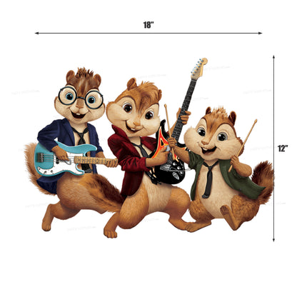 Alvin and Chipmunks Theme Cutout - 12