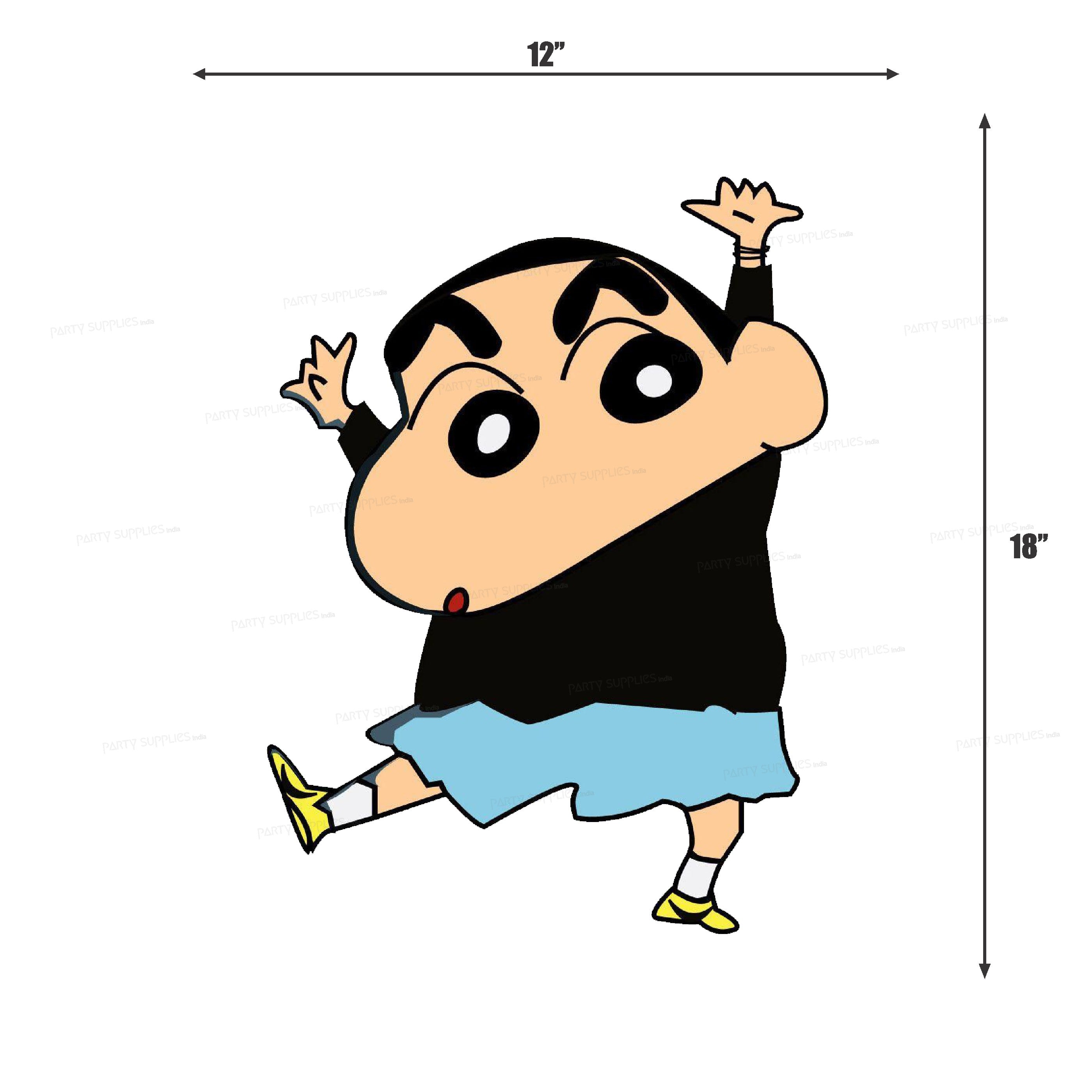 Shinchan Drawing || How to Draw Shinchan and Friends Step by Step - YouTube