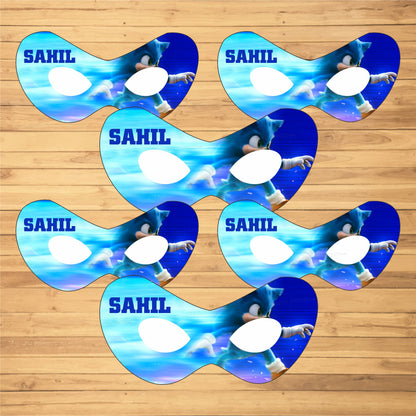 Sonic the Hedgehog Theme Personalized Eye Mask