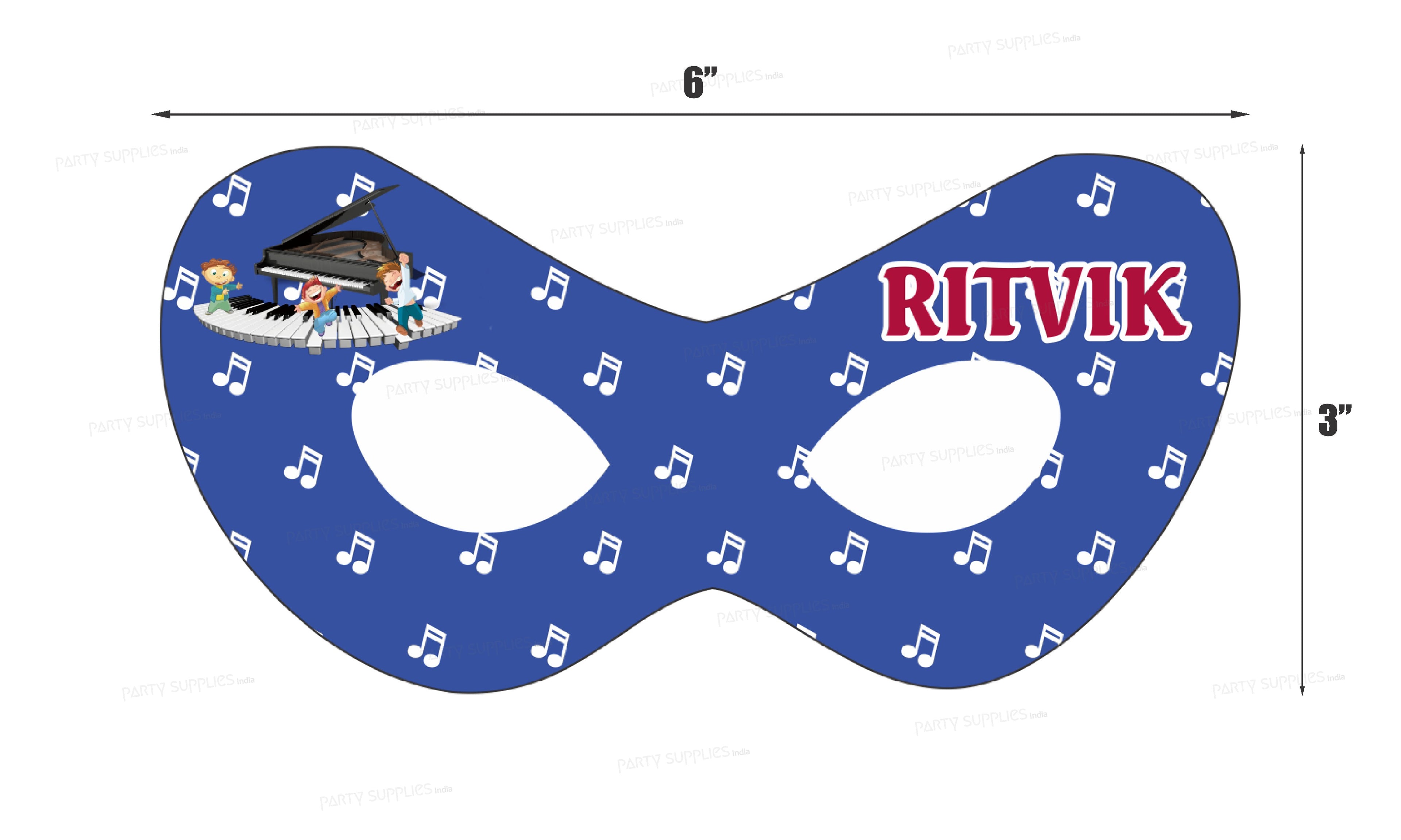 Music Theme Eye Mask