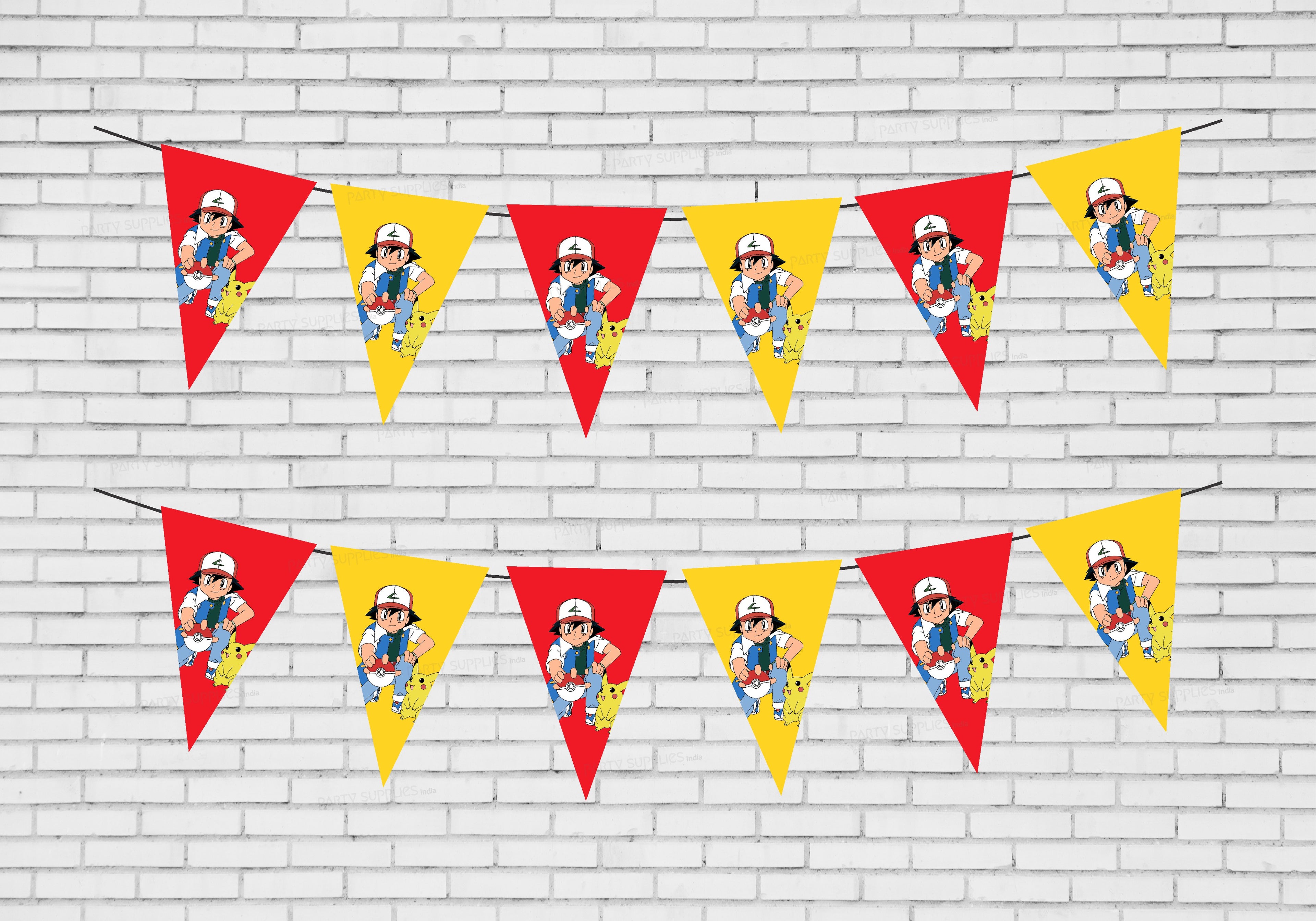 Pokemon Theme Flag Bunting