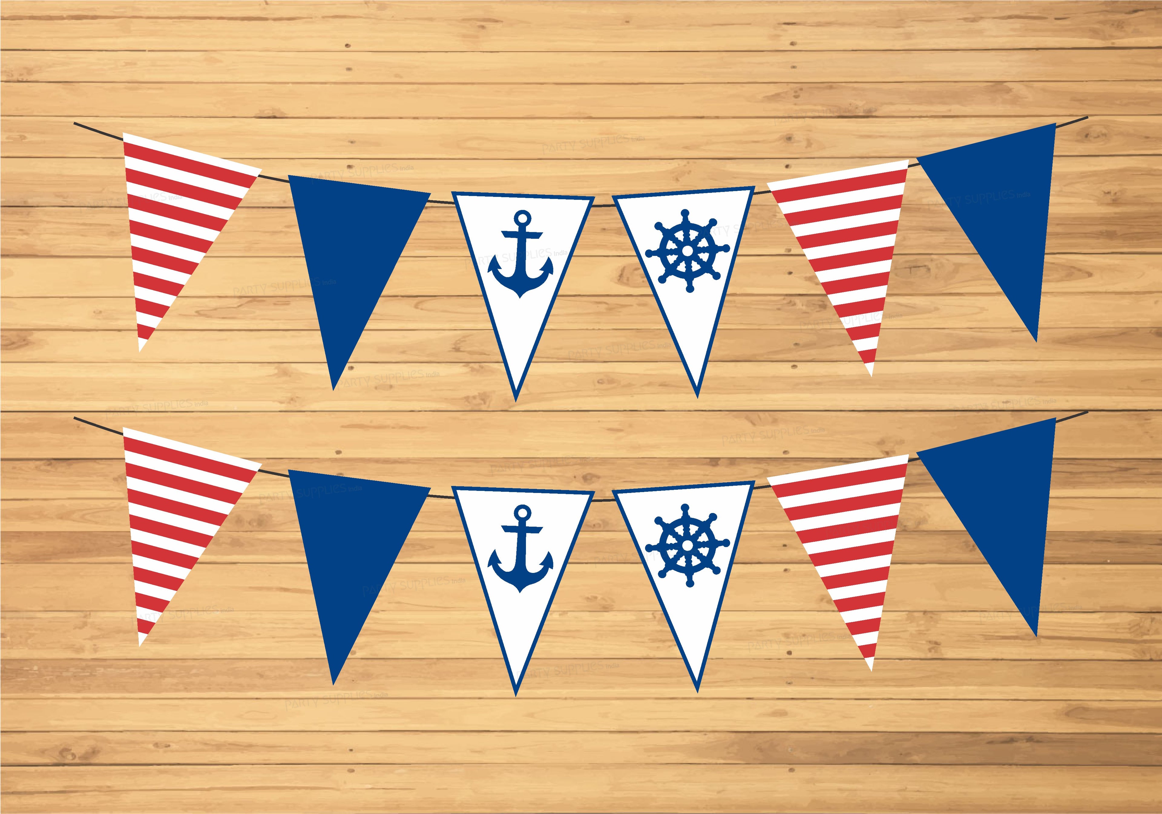 Sailor Theme Flag Bunting