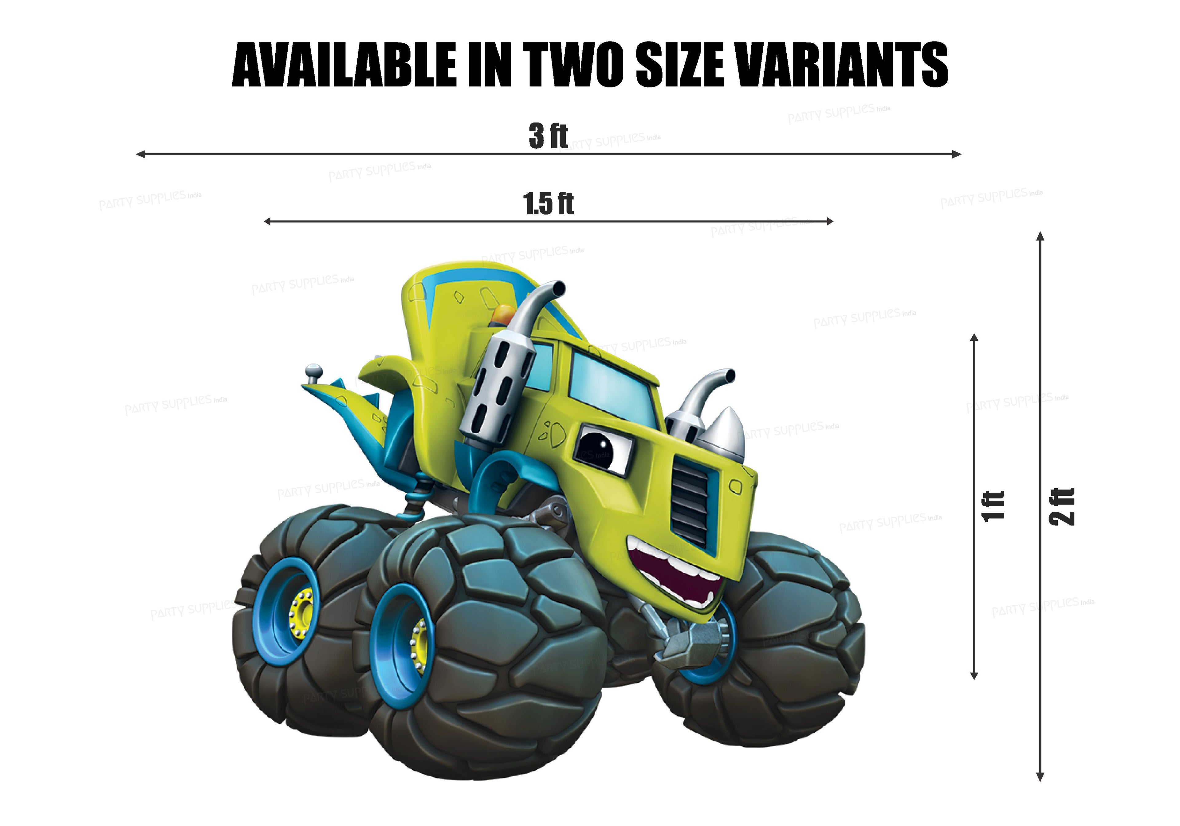 Blaze and the Monster Machines Theme Cutout BLZ-11