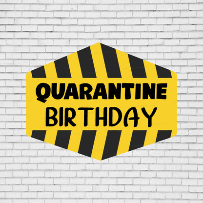 Quarantine  Theme Cutout - 10