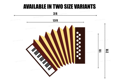 Music Theme Cutout MUS-14