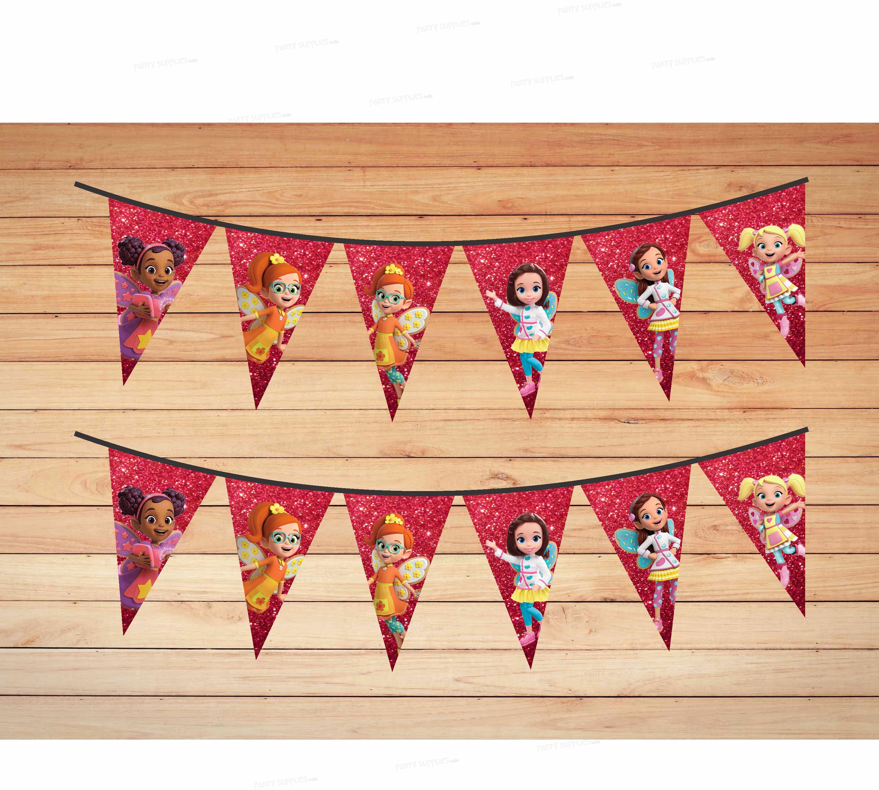 Butter Beans Theme Flag Bunting