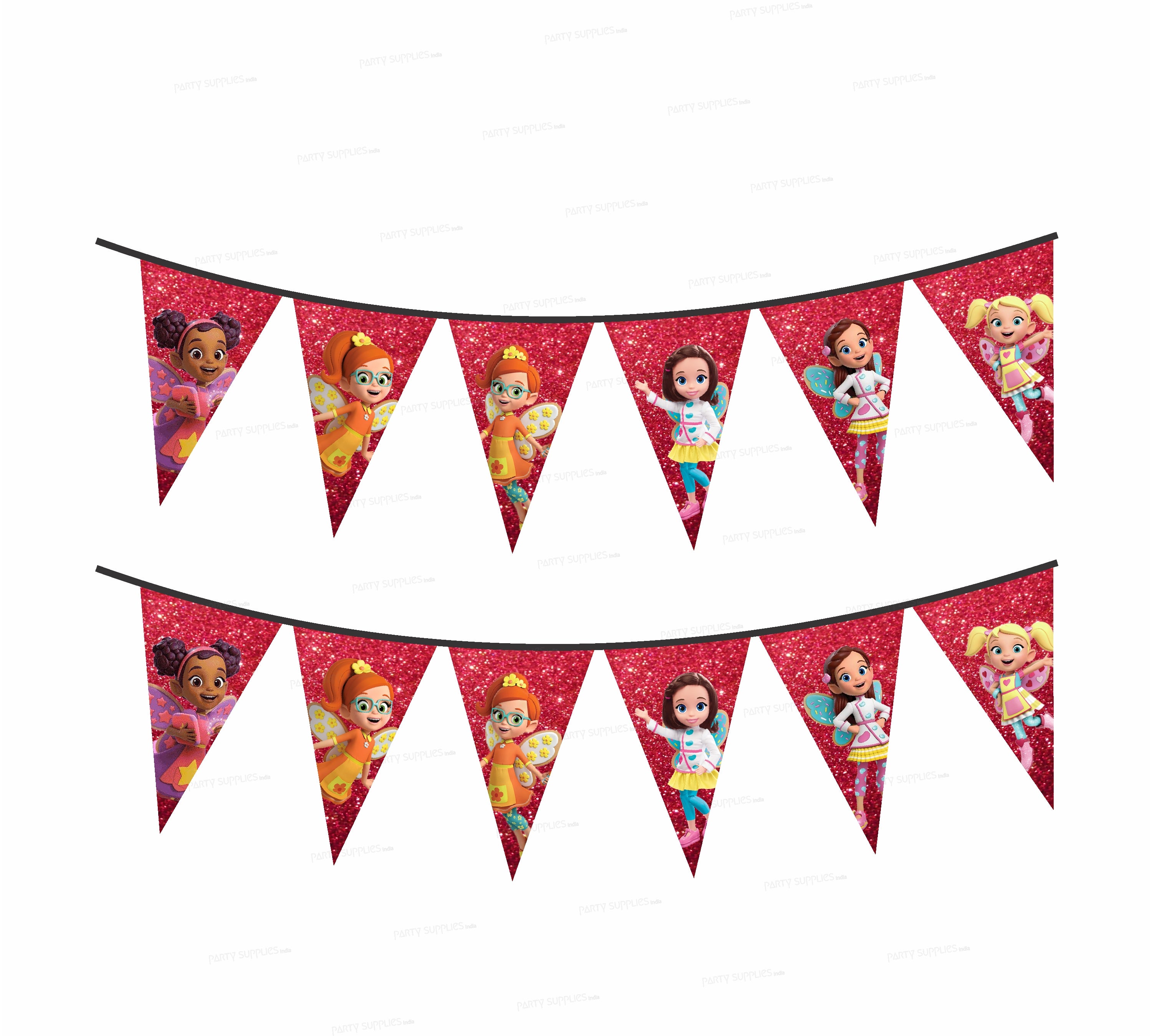 Butter Beans Theme Flag Bunting