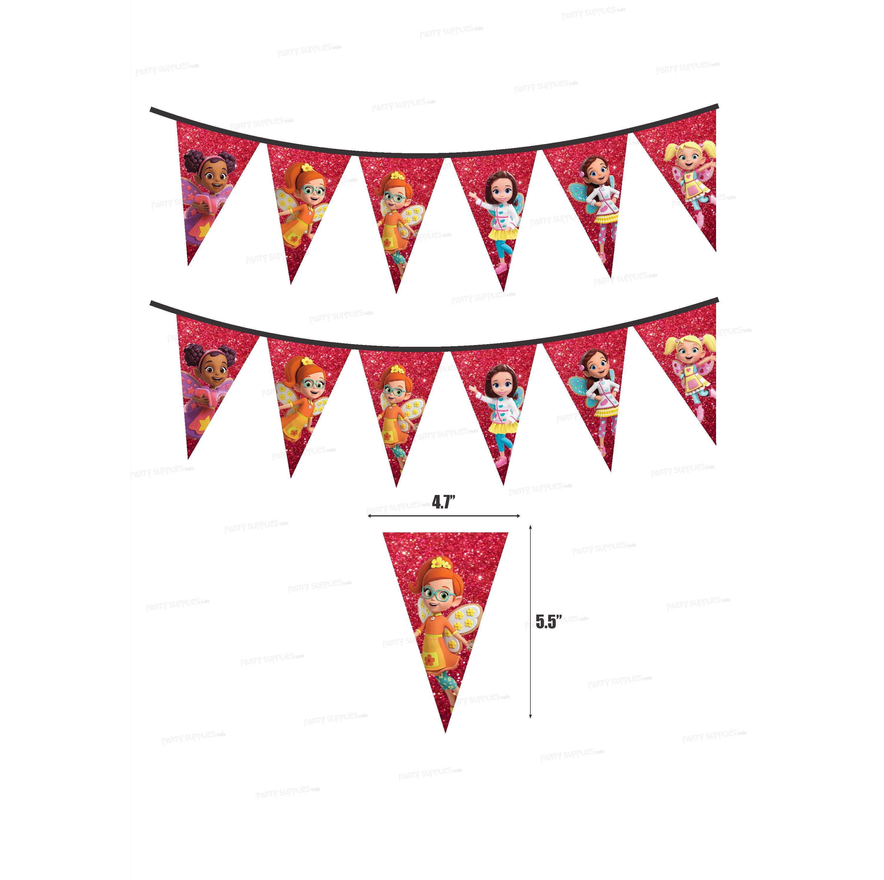 Butter Beans Theme Flag Bunting