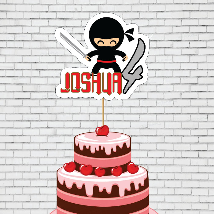 Zyozique 10 Pcs Ninja Cupcake Toppers Assembled Martial Arts Karate Kung Fu  Warriors Cupcake Picks Decorations for Ninja Theme Baby Shower Kids  Birthday Party Supplies Cake Decorations : Amazon.in: Grocery & Gourmet