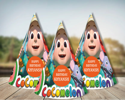 Cocomelon Theme Boy Personalized Hat