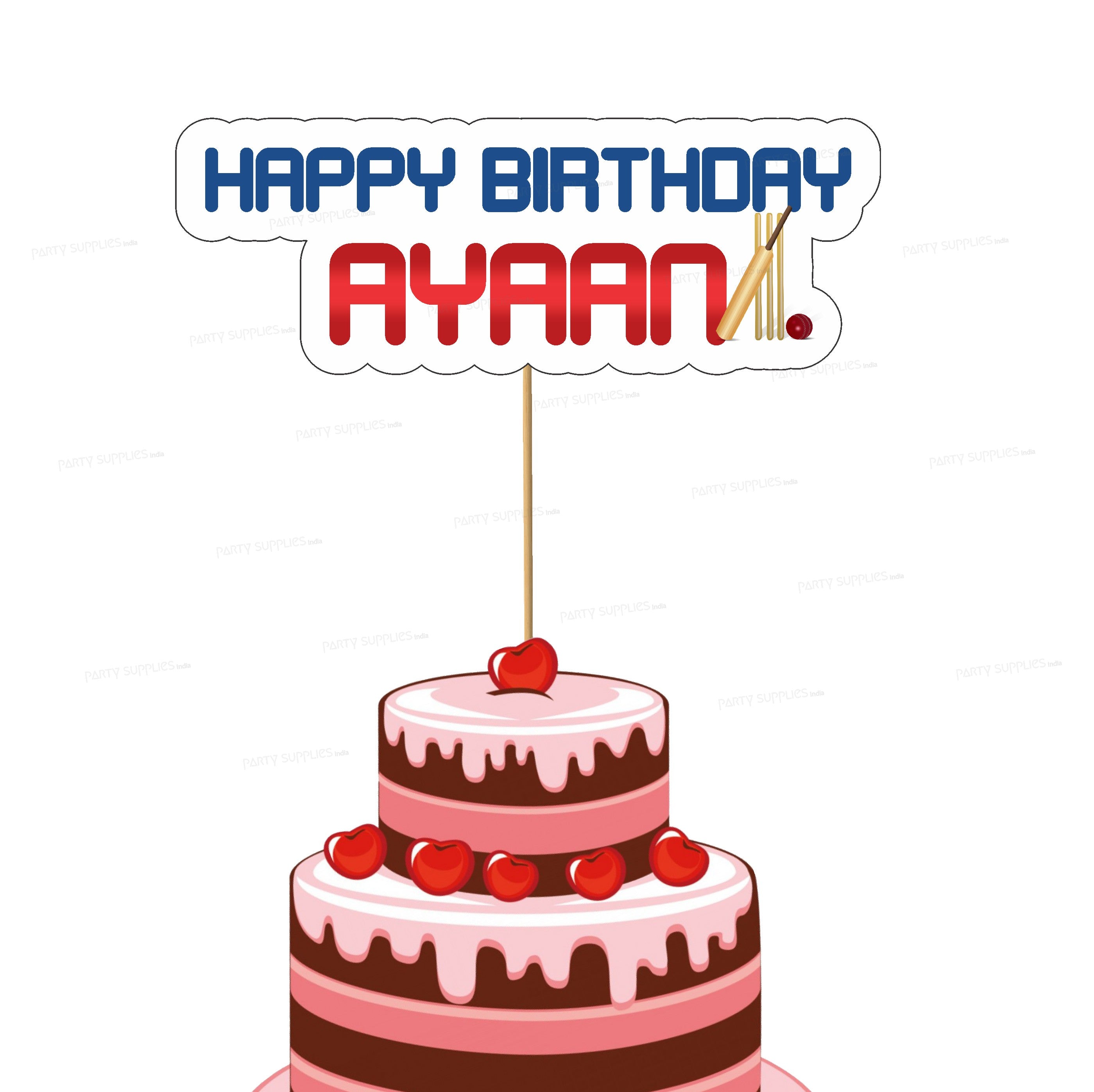 ❤️ Wish Birthday Cake For Ayan