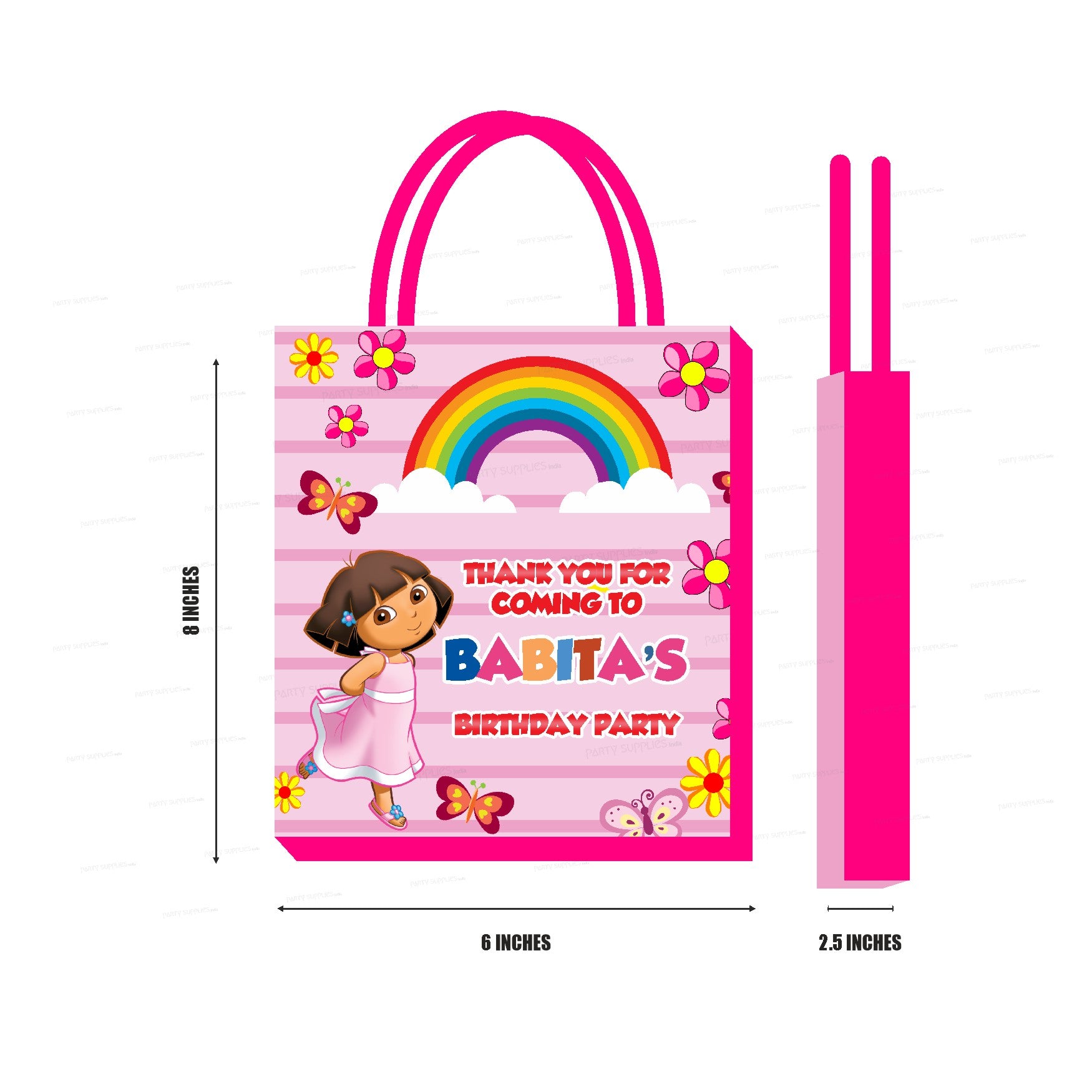 Amazon.com: Dora the Explorer Plastic Tote Bag - 13