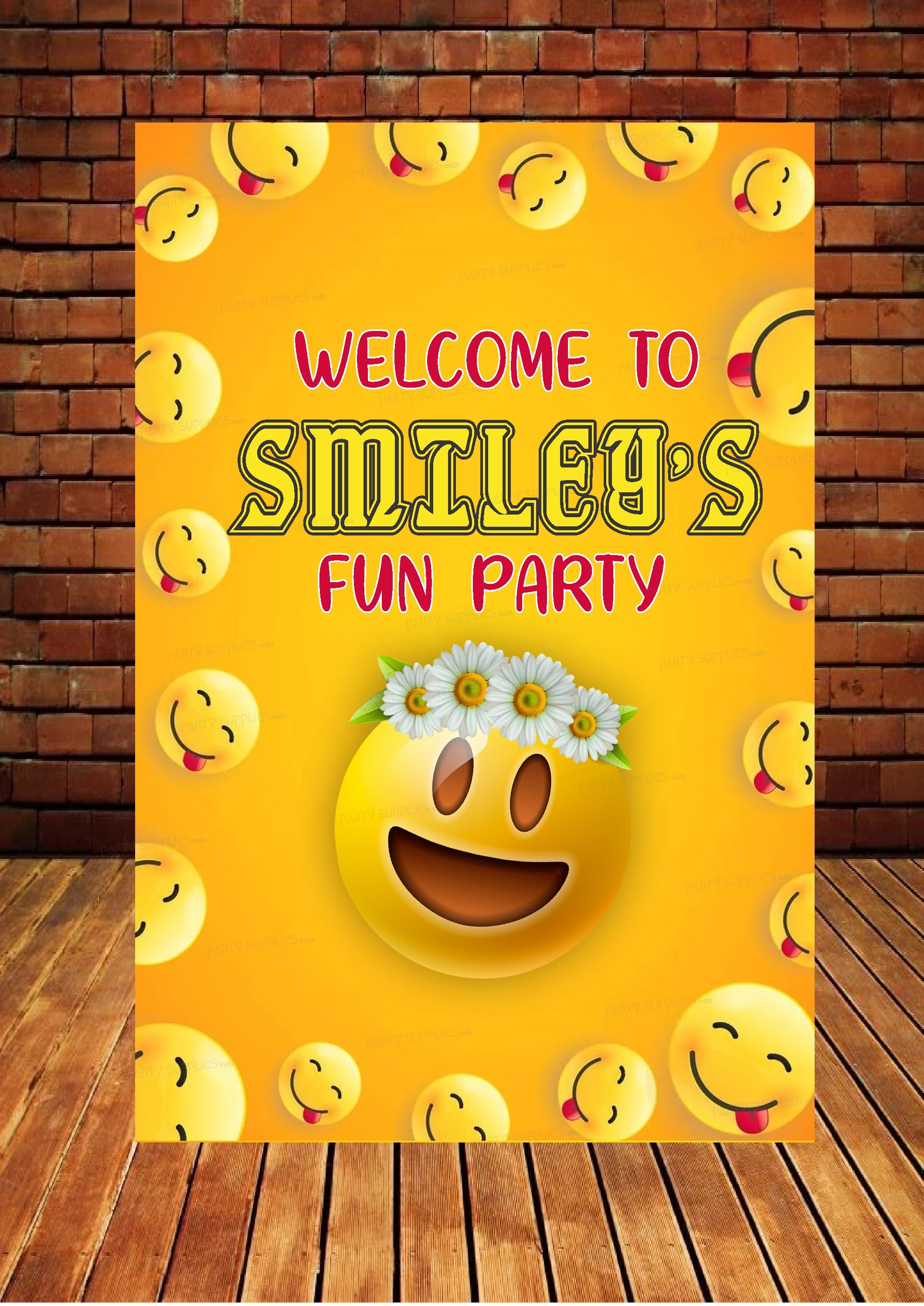 Emoji  Theme  Customized Welcome Board