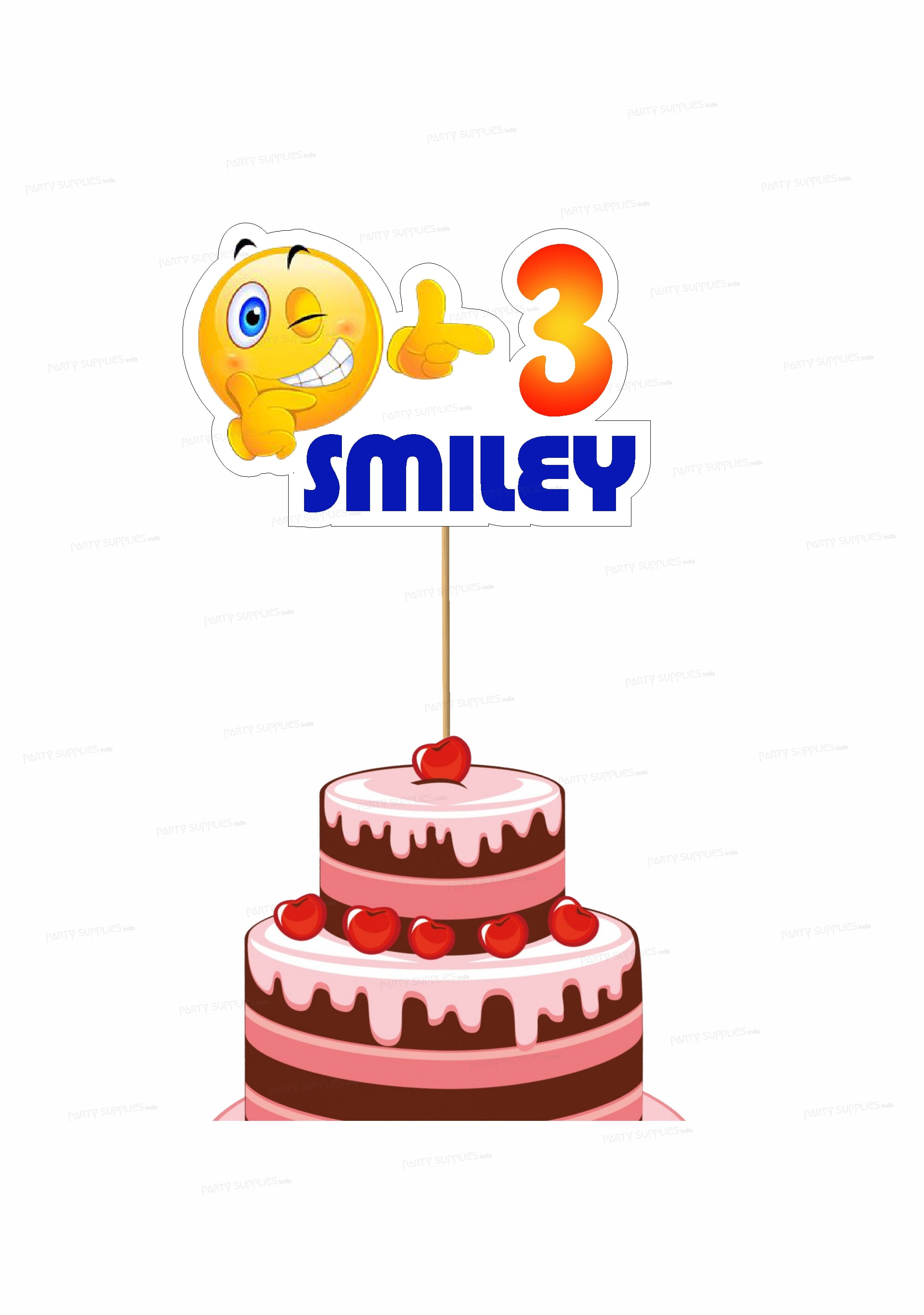 Emoji Theme Cake Designs & Images