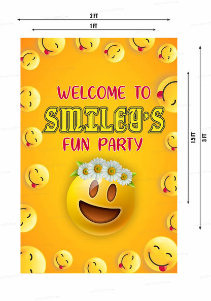 Emoji  Theme  Customized Welcome Board