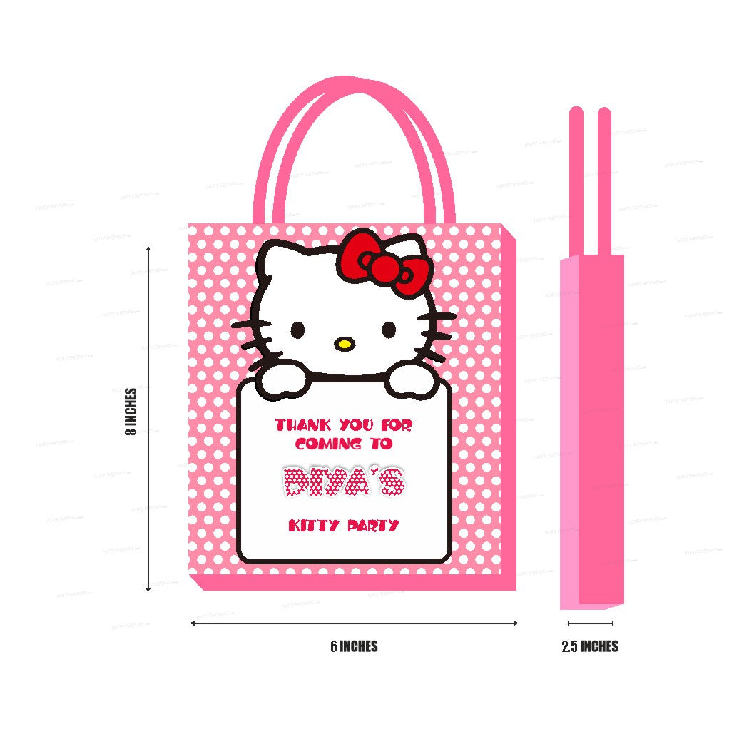 How to Make a Hello Kitty Party Favor Bag 