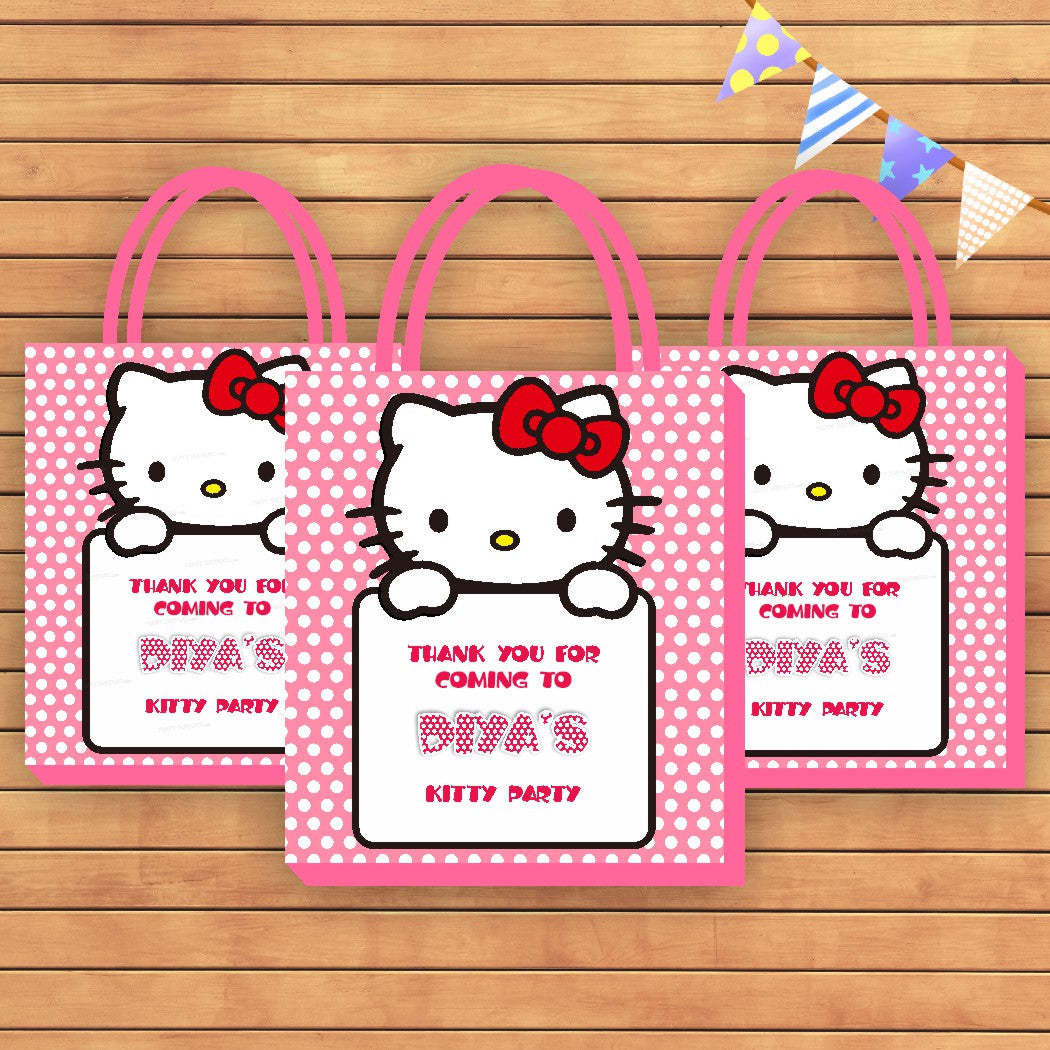 PSI Hello Kitty Theme Return Gift Bag  Kids birthday party  Party Supplies  India