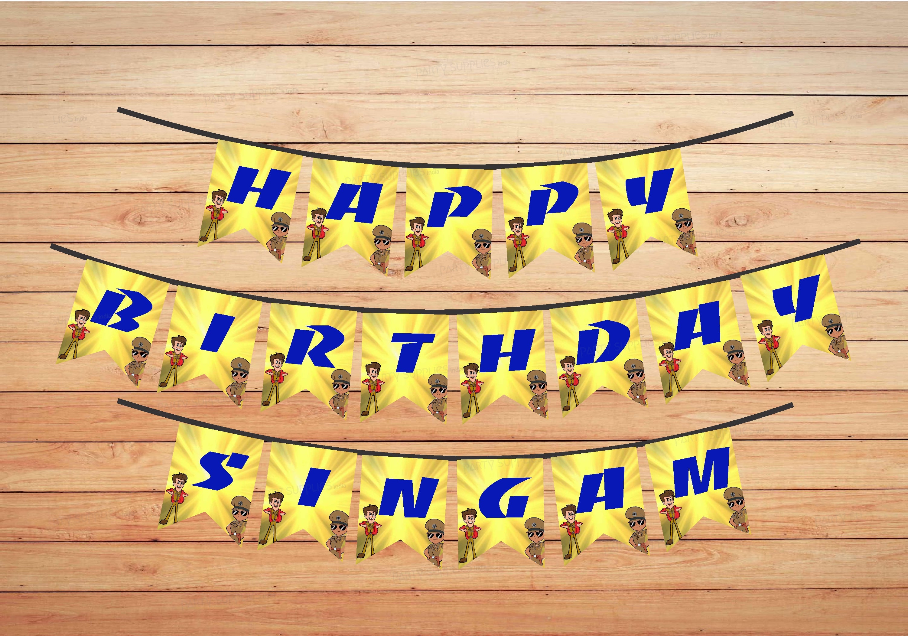 Little Singham  Theme Personalized Hanging