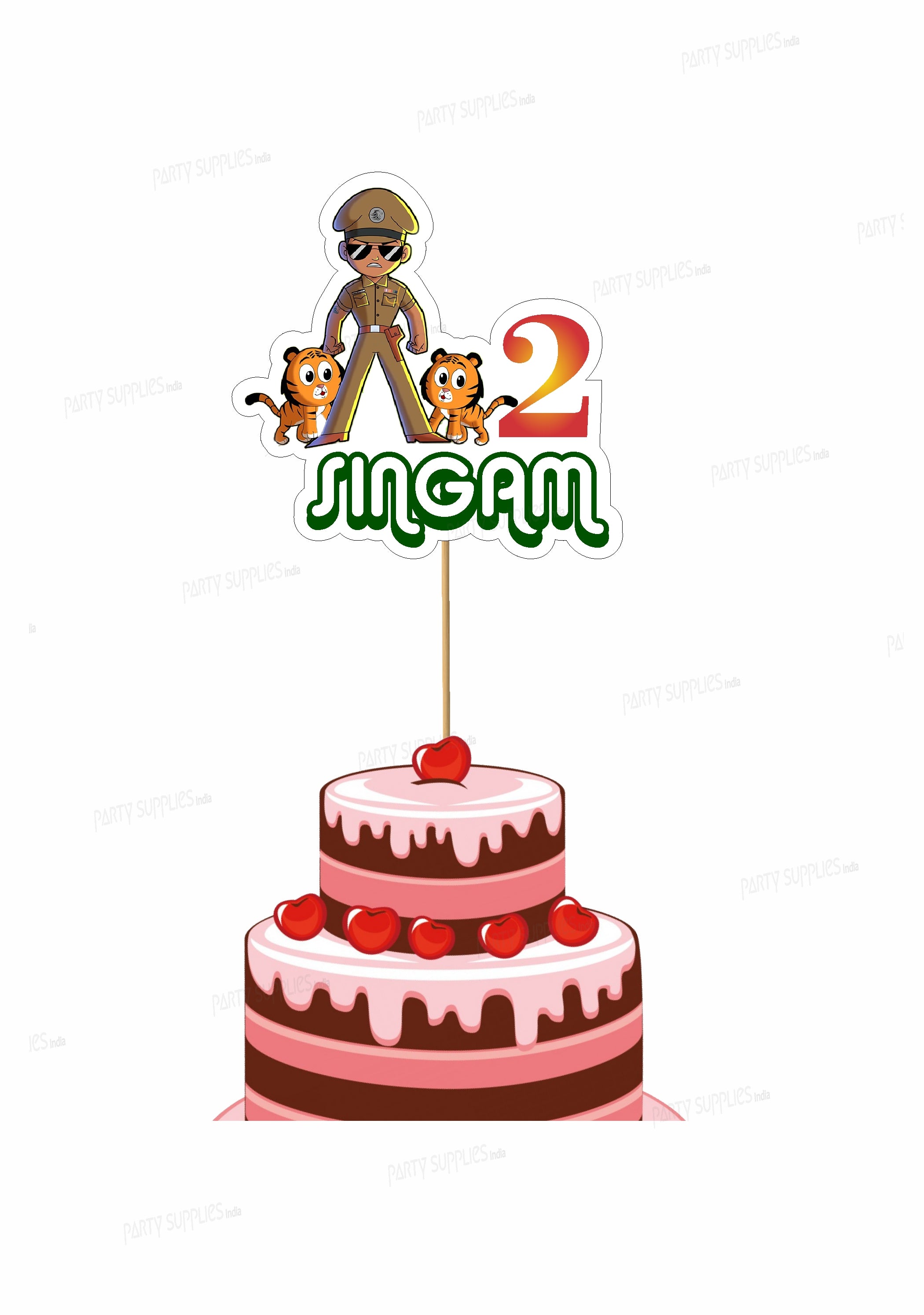Cakes N smiles - Little singham theme cake for a 3 yr old... | Facebook