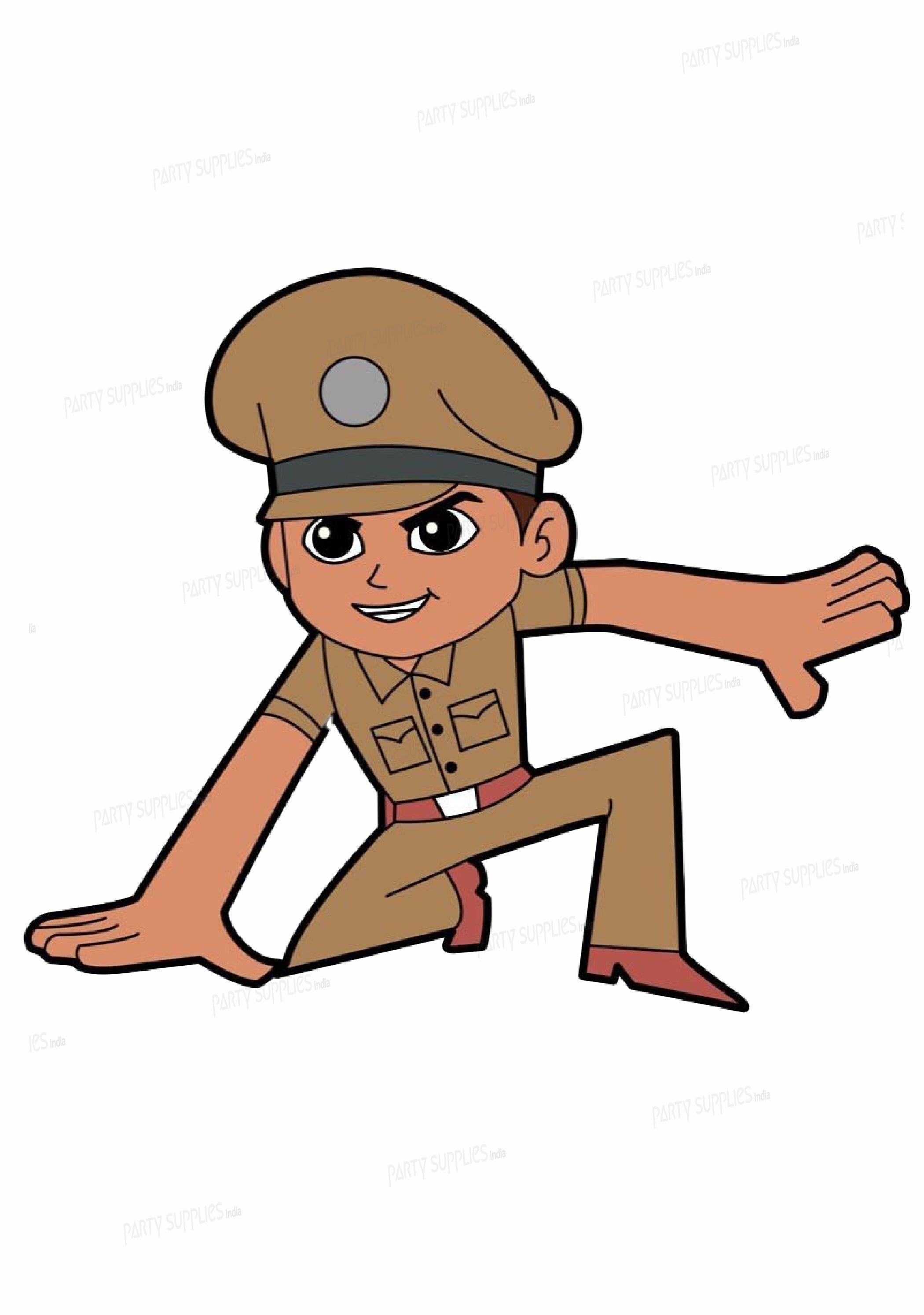 Little Singham Theme Cutout LSG-07