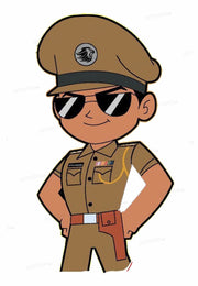 Little Singham Theme Cutout 13 Birthday party decoration Party Supplies India