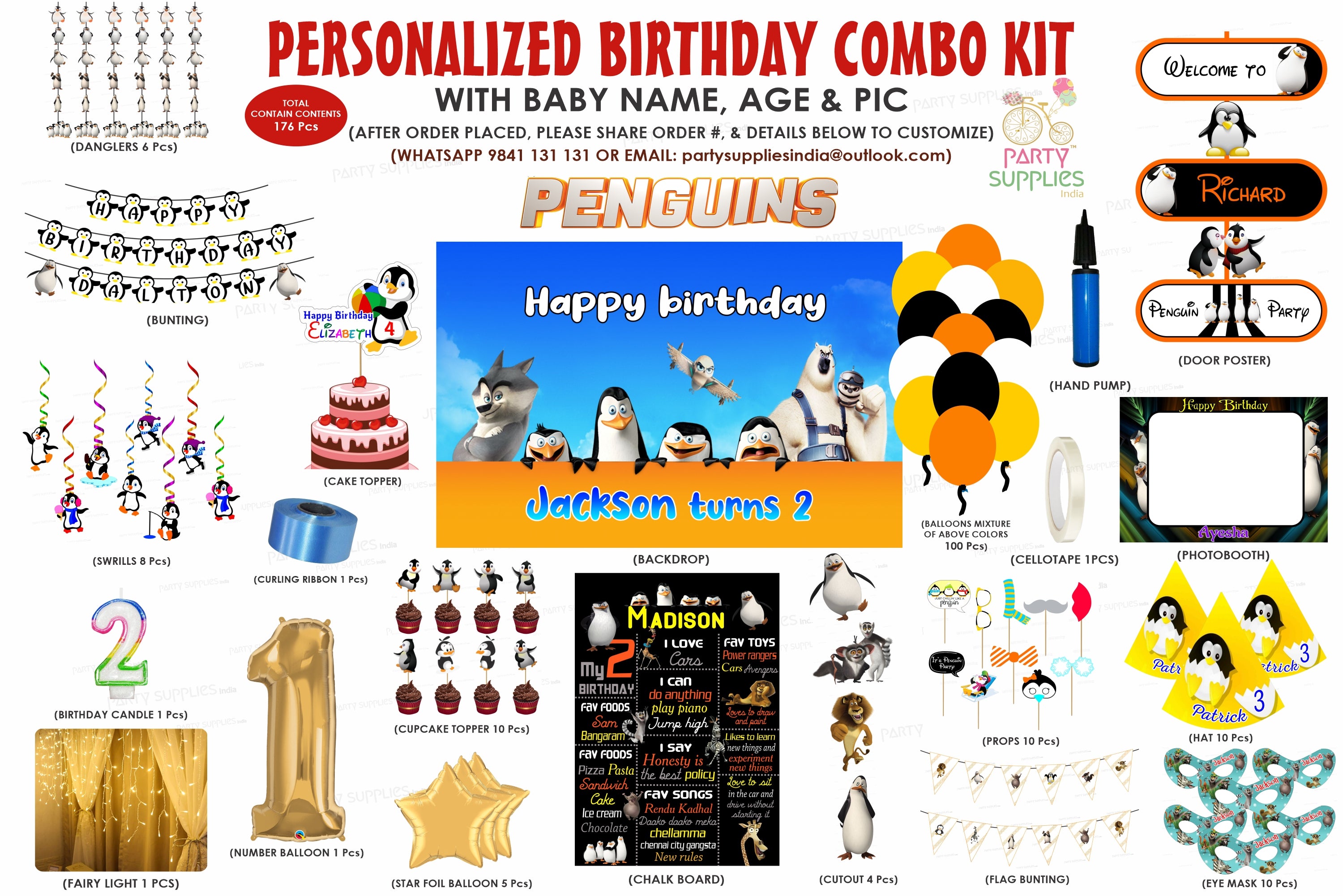 Penguin Theme Premium Combo Kit