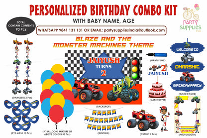 Blaze and the Monster Machines Theme Exclusive Kit