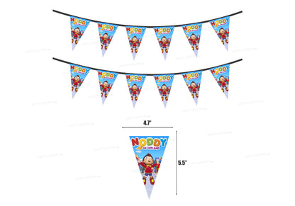 Noddy Theme Flag Bunting