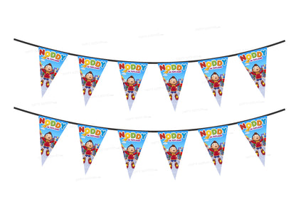 Noddy Theme Flag Bunting